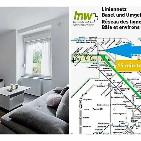 Comfort Basel Airport 2a46 Apartman